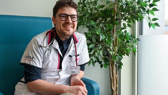 Dokter Pieter De Mulder van Geriatrie