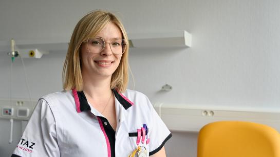 Quick unit Chirurgisch Dagziekenhuis Lokeren verpleegkundige Stephanie