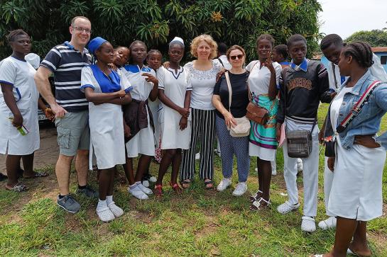 Klaas De Beer Els Van Duyse in Bominenge Congo
