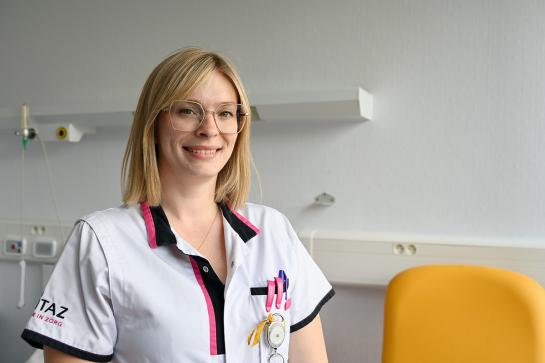 Quick unit Chirurgisch Dagziekenhuis Lokeren verpleegkundige Stephanie