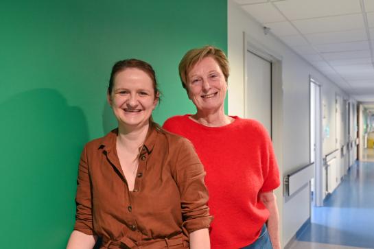 Kristl Pauwels en Melissa Stuer leidinggevenden Mobiele Equipe