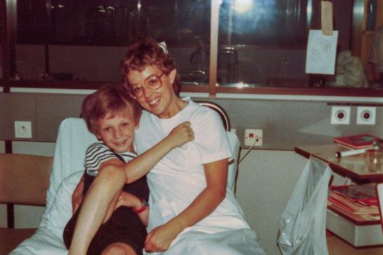 Vroeger en nu Kinderafdeling jaren 1980