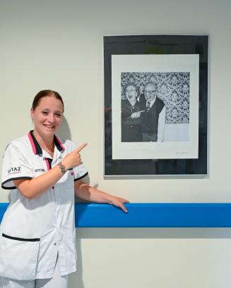 Jobstudente Lotte start als verpleegkundige bij Geriatrie 5